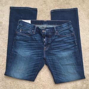 ABERCROMBIE & FITCH STRAIGHT LEG 32/32
